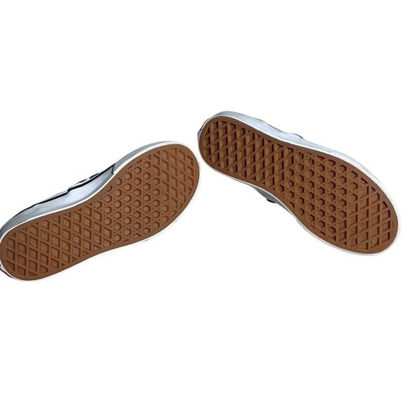 Vans Kids Slip-On Shoes Size 1 — Black/White Checkerboard, Classic, Casual - Picture 5 of 7